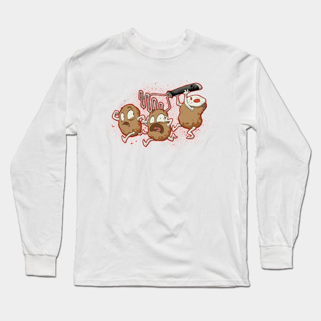 Masher Long Sleeve T-Shirt by Dooomcat